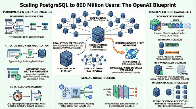 OpenAI PostgreSQL Scaling Blueprint